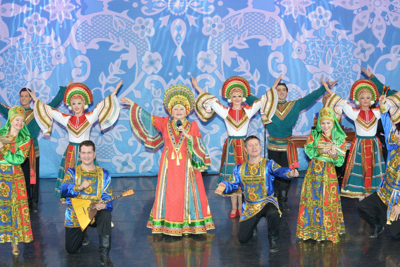 Московский культурный фольклорный центр под руководством Людмилы Рюминой